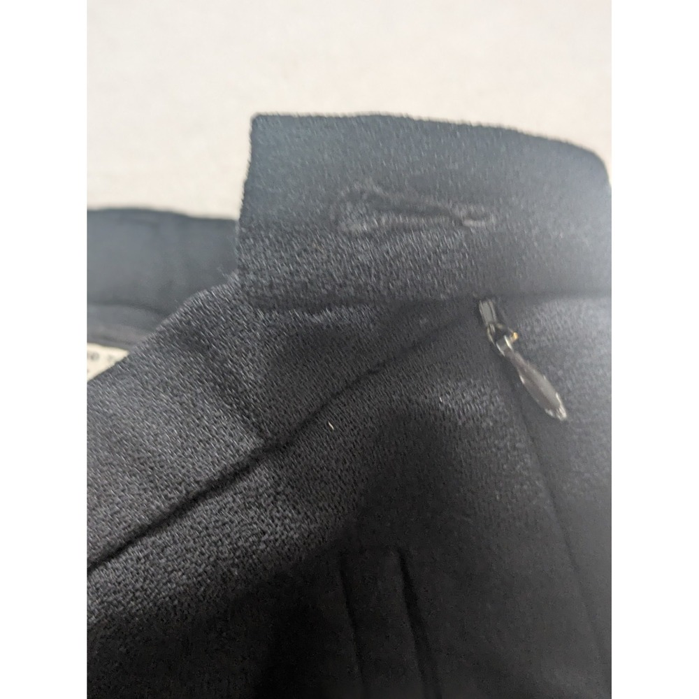 Pendleton 100% Virgin Wool Dress Pants Womens Petite 12 Black USA Made Trousers - Picture 4 of 13